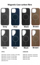 Magnetic Case-carbon fibre